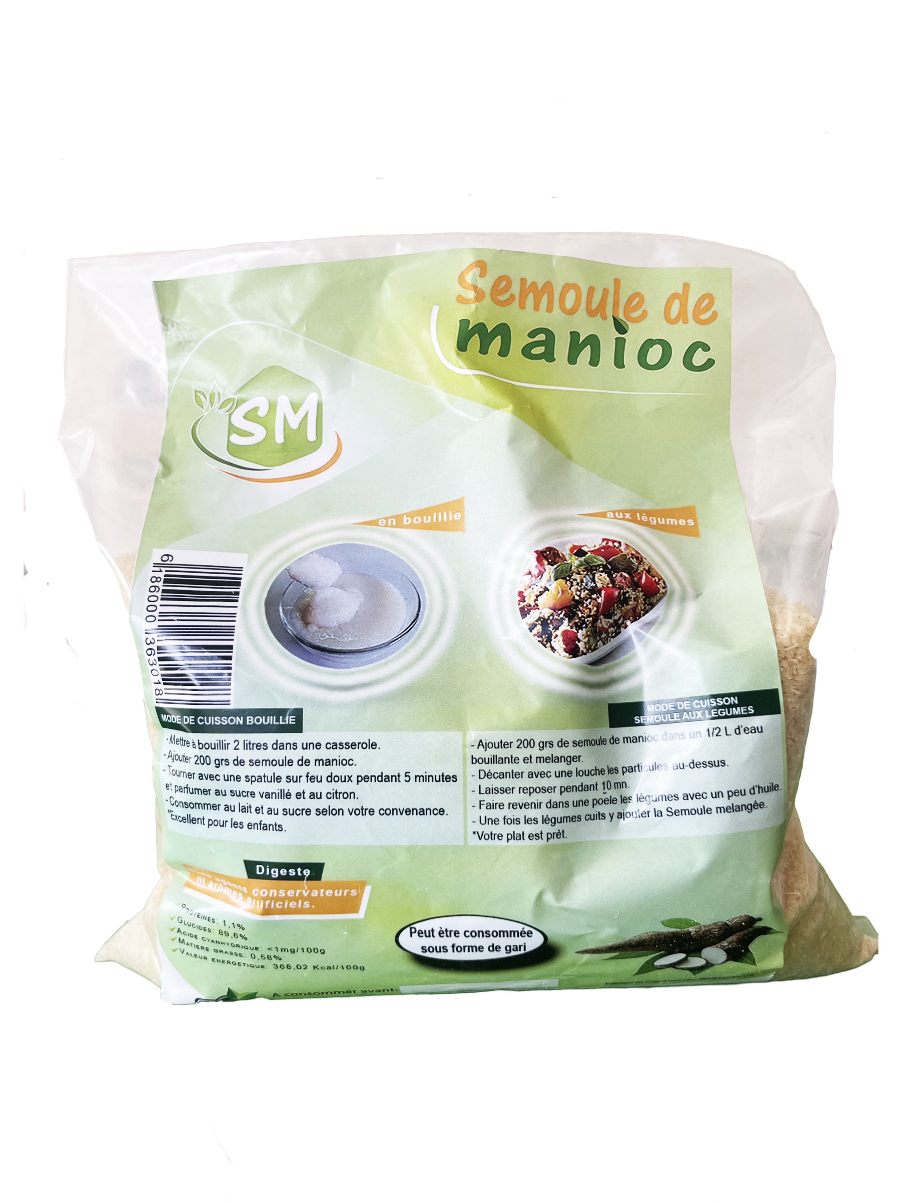 Semoule de Manioc